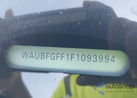 2015 Audi A3 Premium from USA, damaged, VIN WAUBFGFF1F1093994